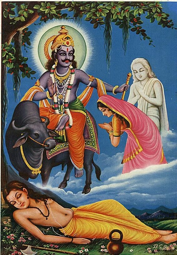savitri and yama